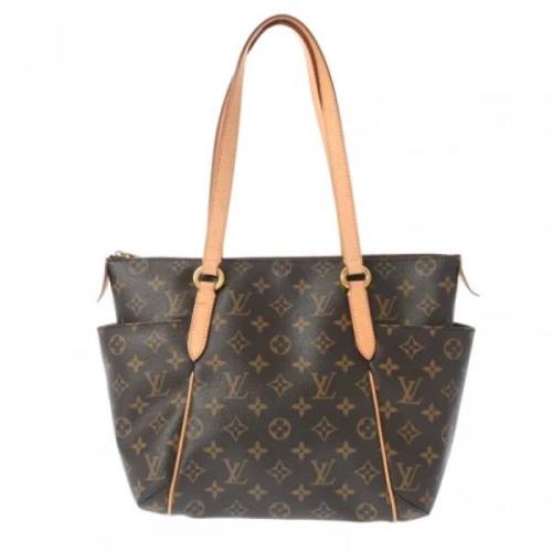 Louis Vuitton Vintage Pre-owned Tyg louis-vuitton-vskor Brown, Dam