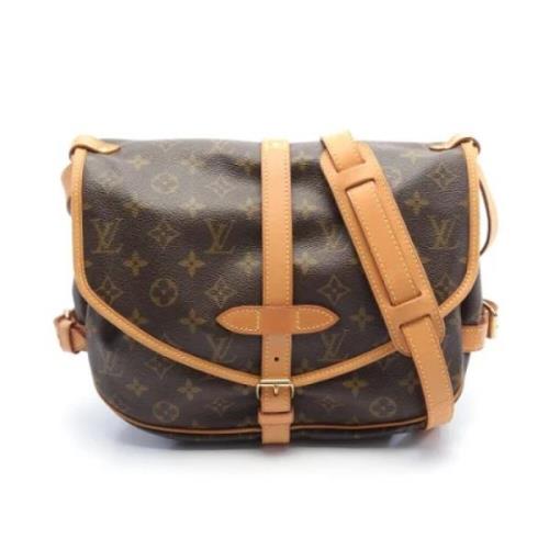 Louis Vuitton Vintage Pre-owned Laeder louis-vuitton-vskor Brown, Dam