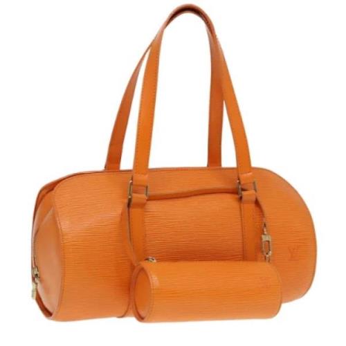 Louis Vuitton Vintage Pre-owned Laeder handvskor Orange, Dam