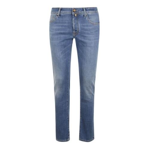 Jacob Cohën Nick Slim Jeans, Höj ditt denimspel Blue, Herr