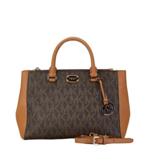 Michael Kors Pre-owned Pre-owned Plast handvskor Brown, Dam