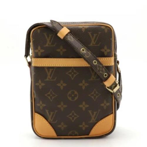 Louis Vuitton Vintage Pre-owned Tyg louis-vuitton-vskor Brown, Dam