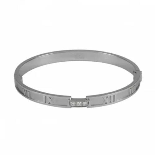 Tiffany & Co. Pre-owned Pre-owned Vitt guld armband Gray, Unisex