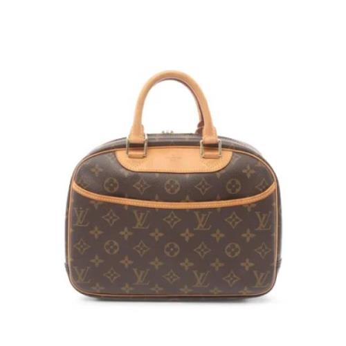 Louis Vuitton Vintage Pre-owned Canvas handvskor Brown, Dam