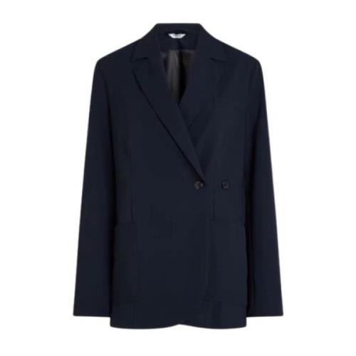 Penn&Ink N.Y Klassisk Blazer för en stilren look Blue, Dam