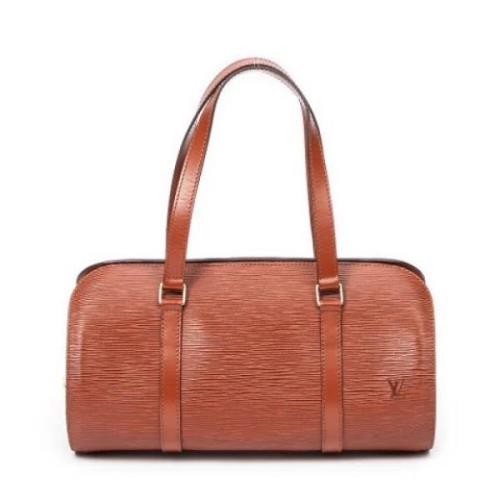 Louis Vuitton Vintage Pre-owned Laeder handvskor Brown, Dam