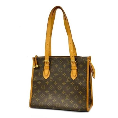 Louis Vuitton Vintage Pre-owned Tyg louis-vuitton-vskor Brown, Dam