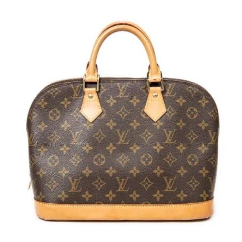 Louis Vuitton Vintage Pre-owned Canvas handvskor Brown, Dam