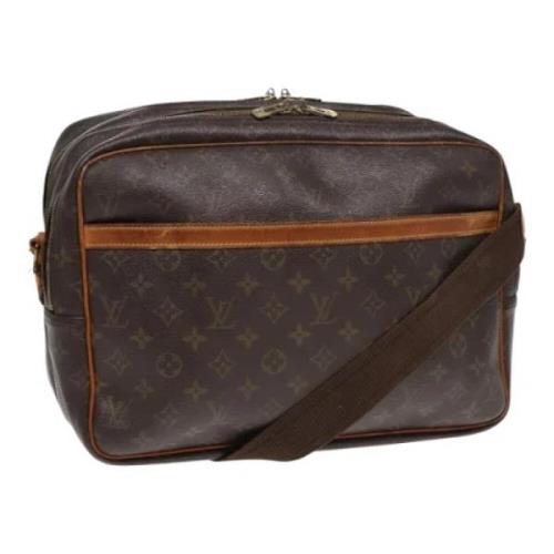 Louis Vuitton Vintage Pre-owned Canvas louis-vuitton-vskor Brown, Dam