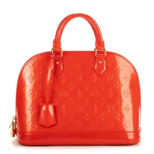 Louis Vuitton Vintage Pre-owned Laeder handvskor Orange, Dam