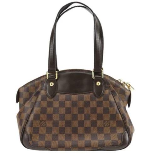 Louis Vuitton Vintage Pre-owned Canvas louis-vuitton-vskor Brown, Dam