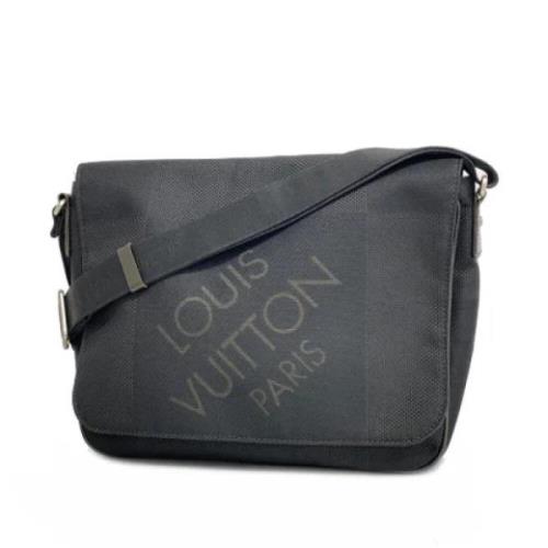 Louis Vuitton Vintage Pre-owned Tyg louis-vuitton-vskor Black, Dam