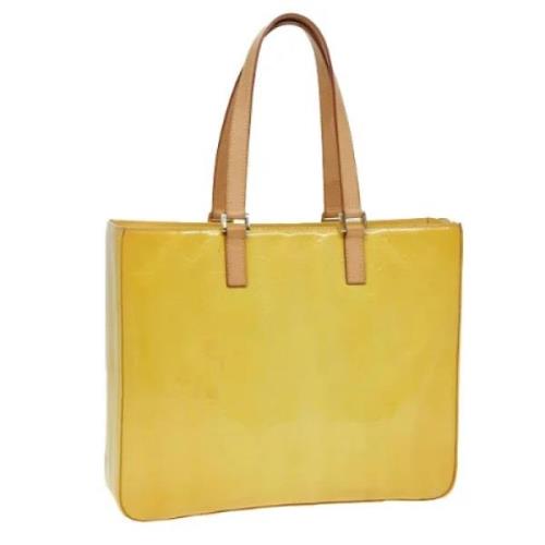 Louis Vuitton Vintage Pre-owned Laeder louis-vuitton-vskor Yellow, Dam