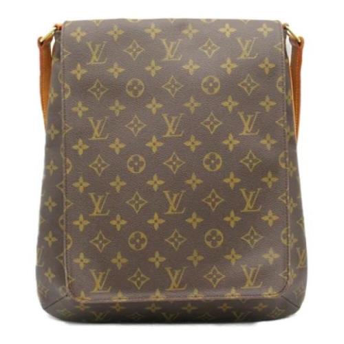 Louis Vuitton Vintage Pre-owned Belagd canvas louis-vuitton-vskor Brow...