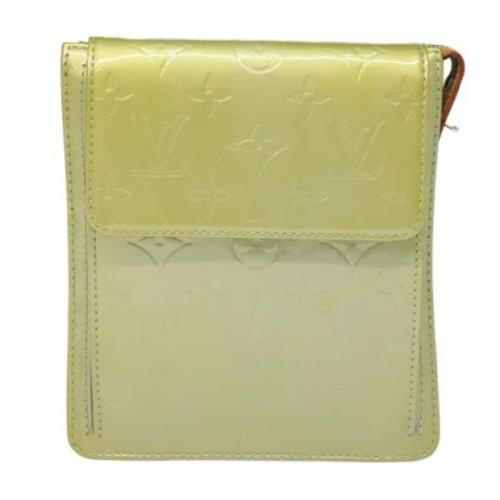 Louis Vuitton Vintage Pre-owned Laeder kuvertvskor Green, Dam