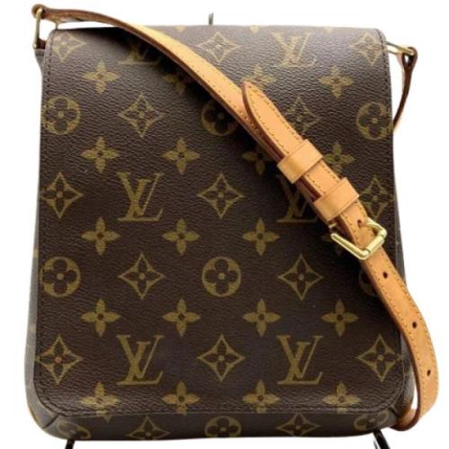 Louis Vuitton Vintage Pre-owned Canvas louis-vuitton-vskor Brown, Dam