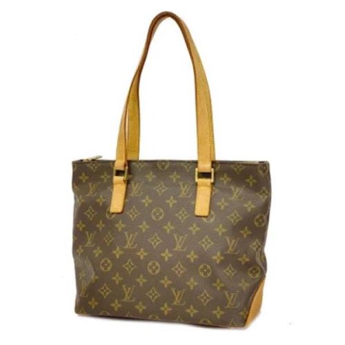 Louis Vuitton Vintage Pre-owned Tyg louis-vuitton-vskor Brown, Dam