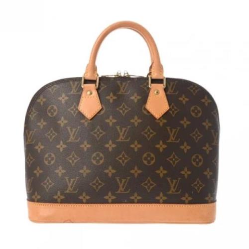 Louis Vuitton Vintage Pre-owned Tyg louis-vuitton-vskor Brown, Dam