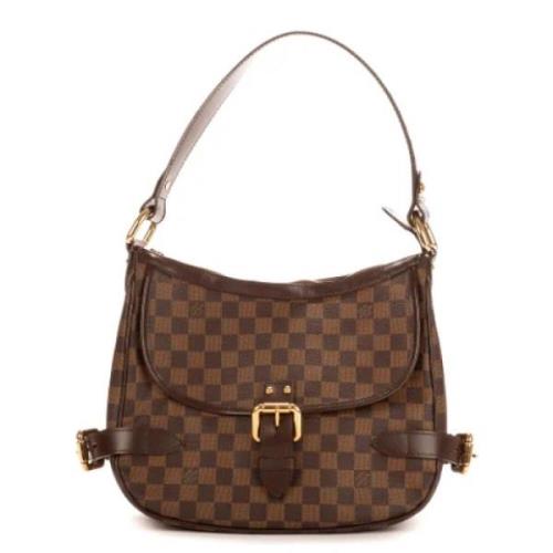 Louis Vuitton Vintage Pre-owned Canvas handvskor Brown, Dam