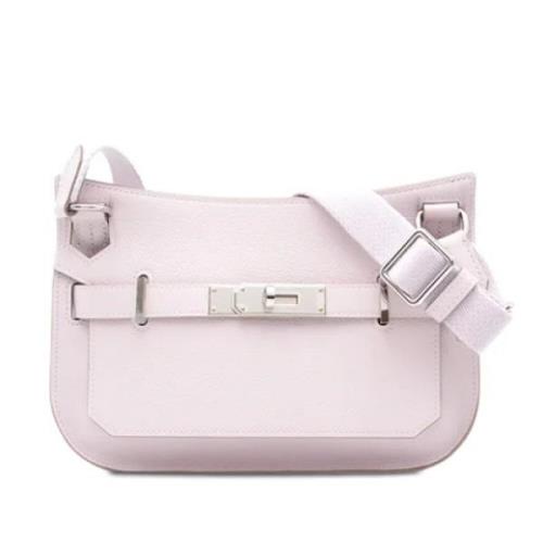 Hermès Vintage Pre-owned Laeder crossbodyvskor Pink, Dam