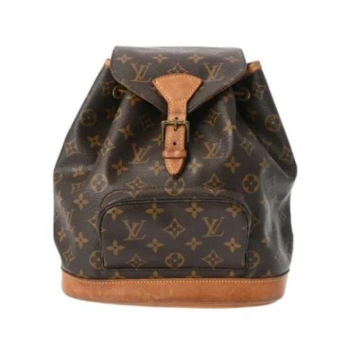 Louis Vuitton Vintage Pre-owned Tyg louis-vuitton-vskor Brown, Dam