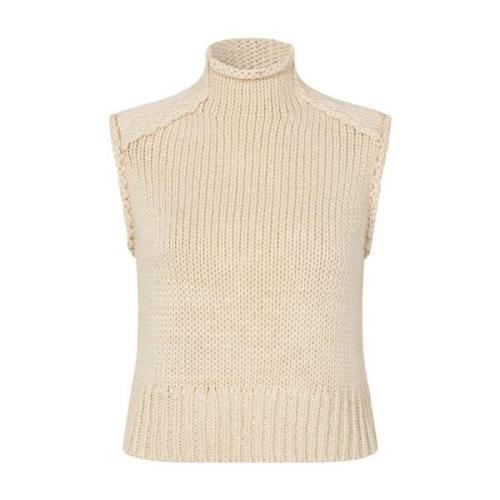 Modström FelipeMD Vest Pullover Beige, Dam