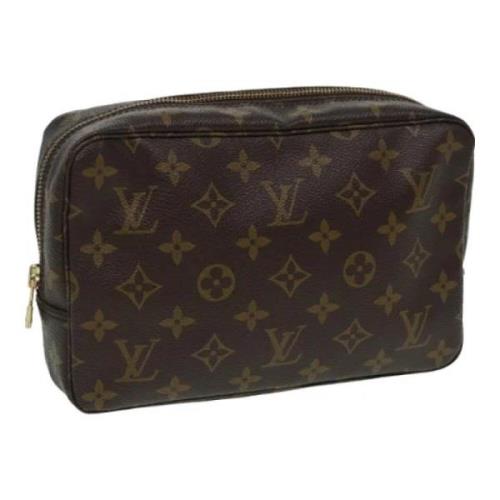 Louis Vuitton Vintage Pre-owned Canvas kuvertvskor Brown, Dam