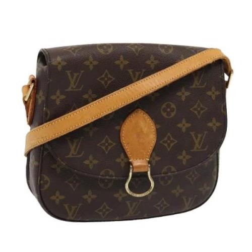 Louis Vuitton Vintage Pre-owned Canvas louis-vuitton-vskor Brown, Dam