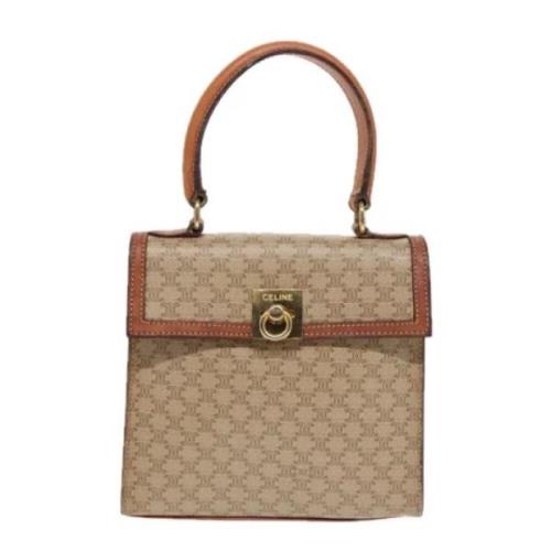 Celine Vintage Pre-owned Canvas celine-vskor Beige, Dam