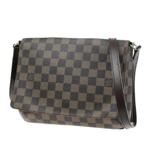 Louis Vuitton Vintage Pre-owned Canvas louis-vuitton-vskor Brown, Dam