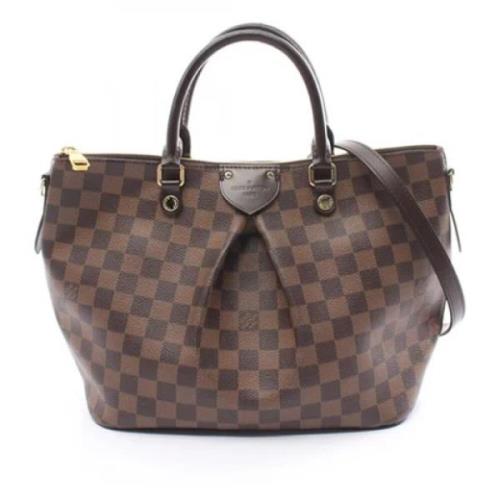 Louis Vuitton Vintage Pre-owned Canvas handvskor Brown, Dam