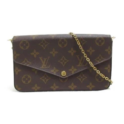 Louis Vuitton Vintage Pre-owned Canvas louis-vuitton-vskor Brown, Dam