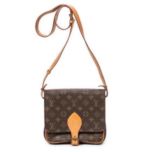 Louis Vuitton Vintage Pre-owned Canvas louis-vuitton-vskor Brown, Dam