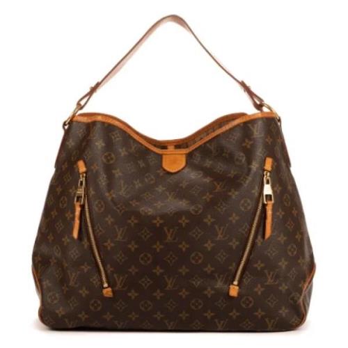 Louis Vuitton Vintage Pre-owned Canvas handvskor Brown, Dam