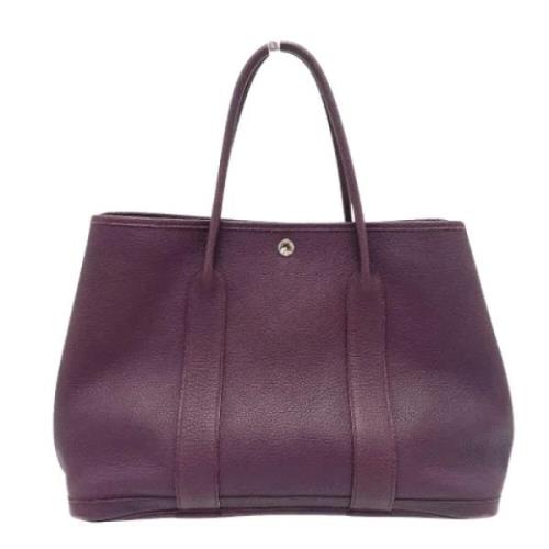 Hermès Vintage Pre-owned Laeder axelremsvskor Purple, Dam