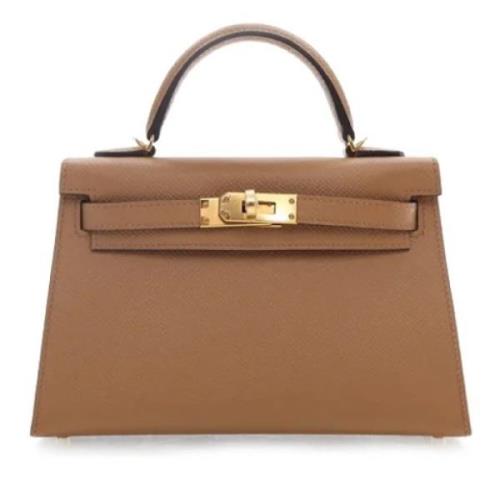 Hermès Vintage Pre-owned Laeder handvskor Brown, Dam