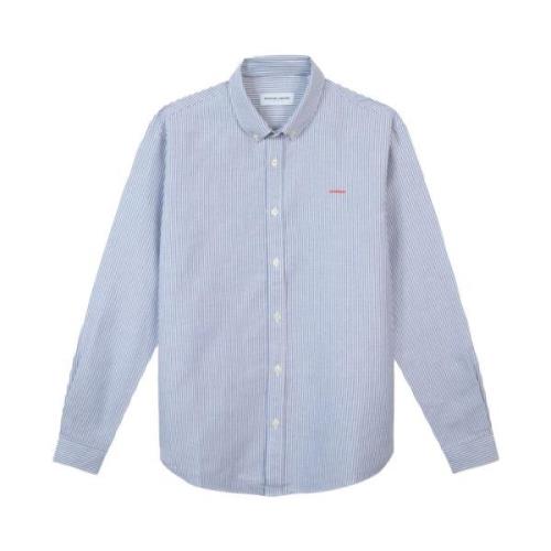 Maison Labiche Kärlek Oxford Skjorta Blue, Herr