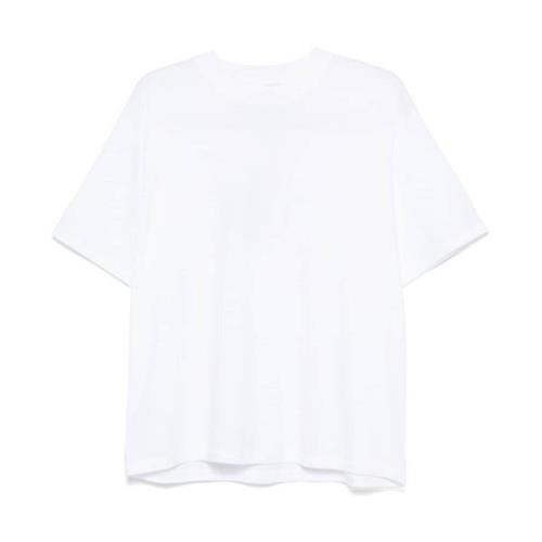 Birgitte Herskind Vit Bomull T-shirt med Crew Neck White, Dam