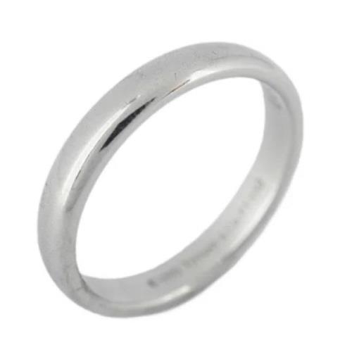 Tiffany & Co. Pre-owned Pre-owned Platina ringar Gray, Dam