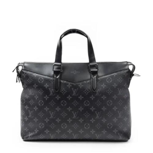 Louis Vuitton Vintage Pre-owned Canvas handvskor Black, Dam