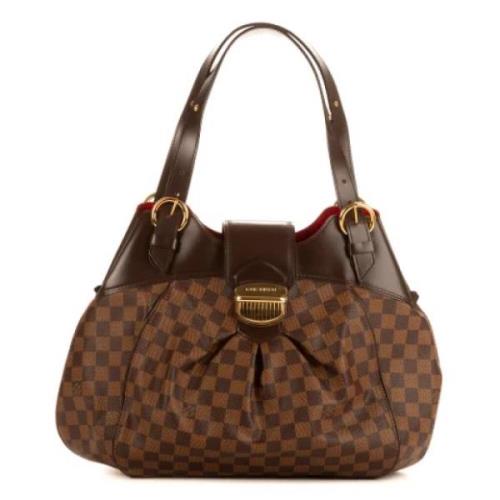 Louis Vuitton Vintage Pre-owned Canvas handvskor Brown, Dam