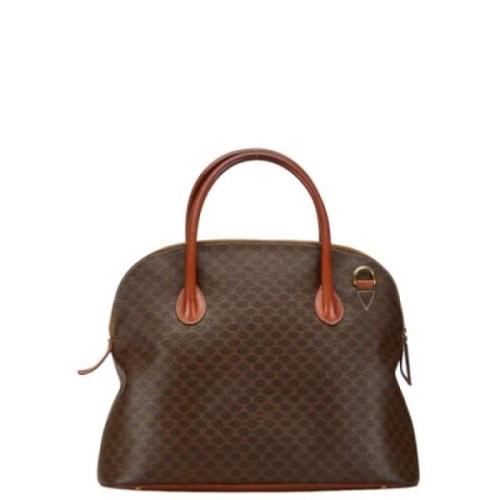 Celine Vintage Pre-owned Canvas celine-vskor Brown, Dam