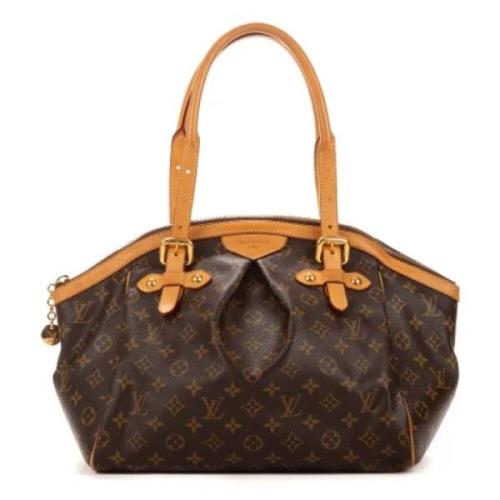 Louis Vuitton Vintage Pre-owned Canvas handvskor Brown, Dam