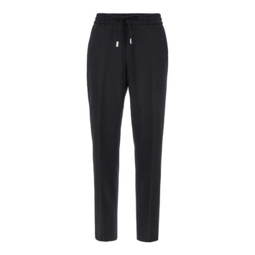 PT Torino Svarta Stretch Ullbyxor Black, Dam