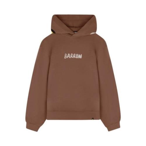 Barrow Stiligt Sweatshirt för Män och Kvinnor Brown, Herr