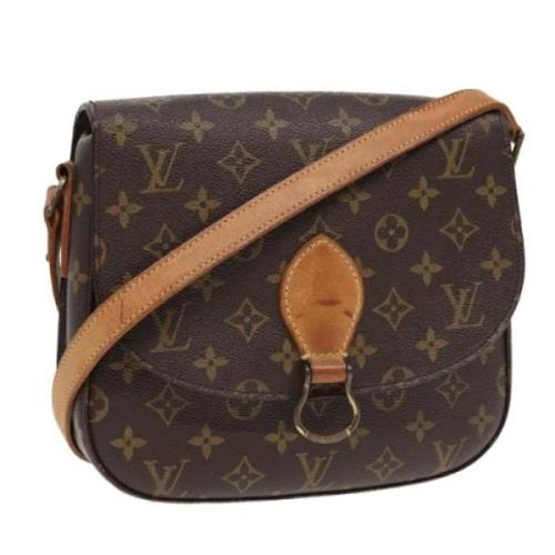 Louis Vuitton Vintage Pre-owned Canvas louis-vuitton-vskor Brown, Dam