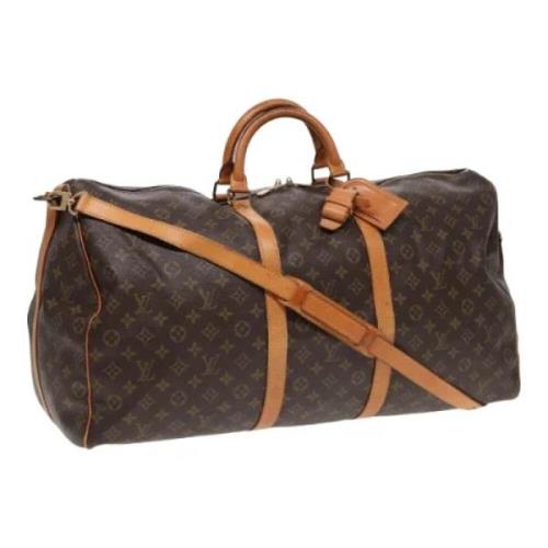 Louis Vuitton Vintage Pre-owned Canvas louis-vuitton-vskor Brown, Dam