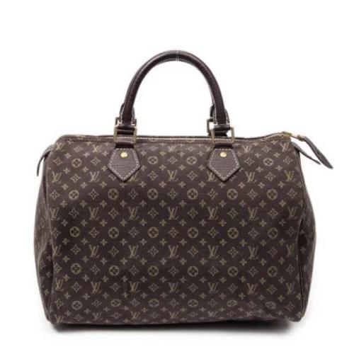 Louis Vuitton Vintage Pre-owned Canvas handvskor Brown, Dam