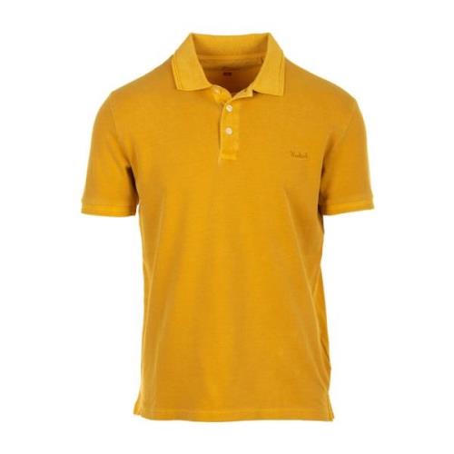 Woolrich Stiliga T-shirts och Polos Yellow, Herr