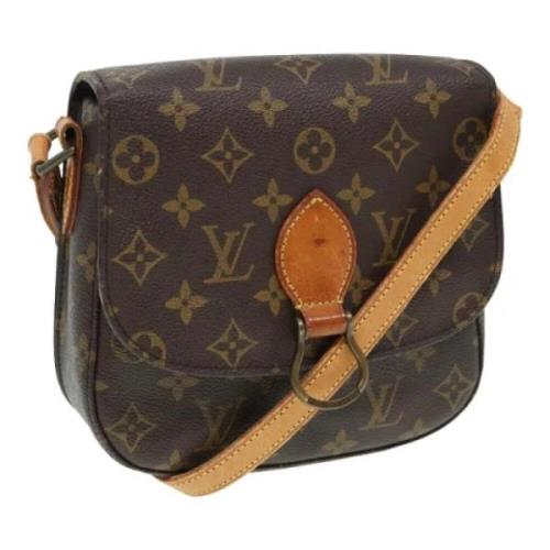 Louis Vuitton Vintage Pre-owned Canvas louis-vuitton-vskor Brown, Dam